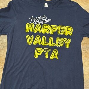 Bella Canvas Navy Graphic Tee